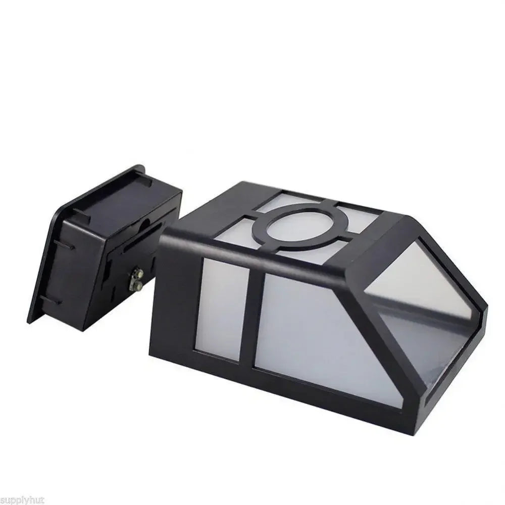 Modern LED Solar Wall Light - Stylish Outdoor Lighting for Garden and Terrace