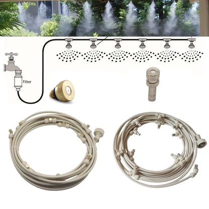 Garden Drip Irrigation Kit – Adjustable Sprayer with Complete Watering Accessories
