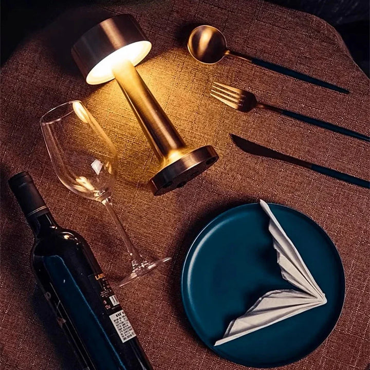 Sleek LED Table Lamp – Elegant Touch-Control Light for Home and Office