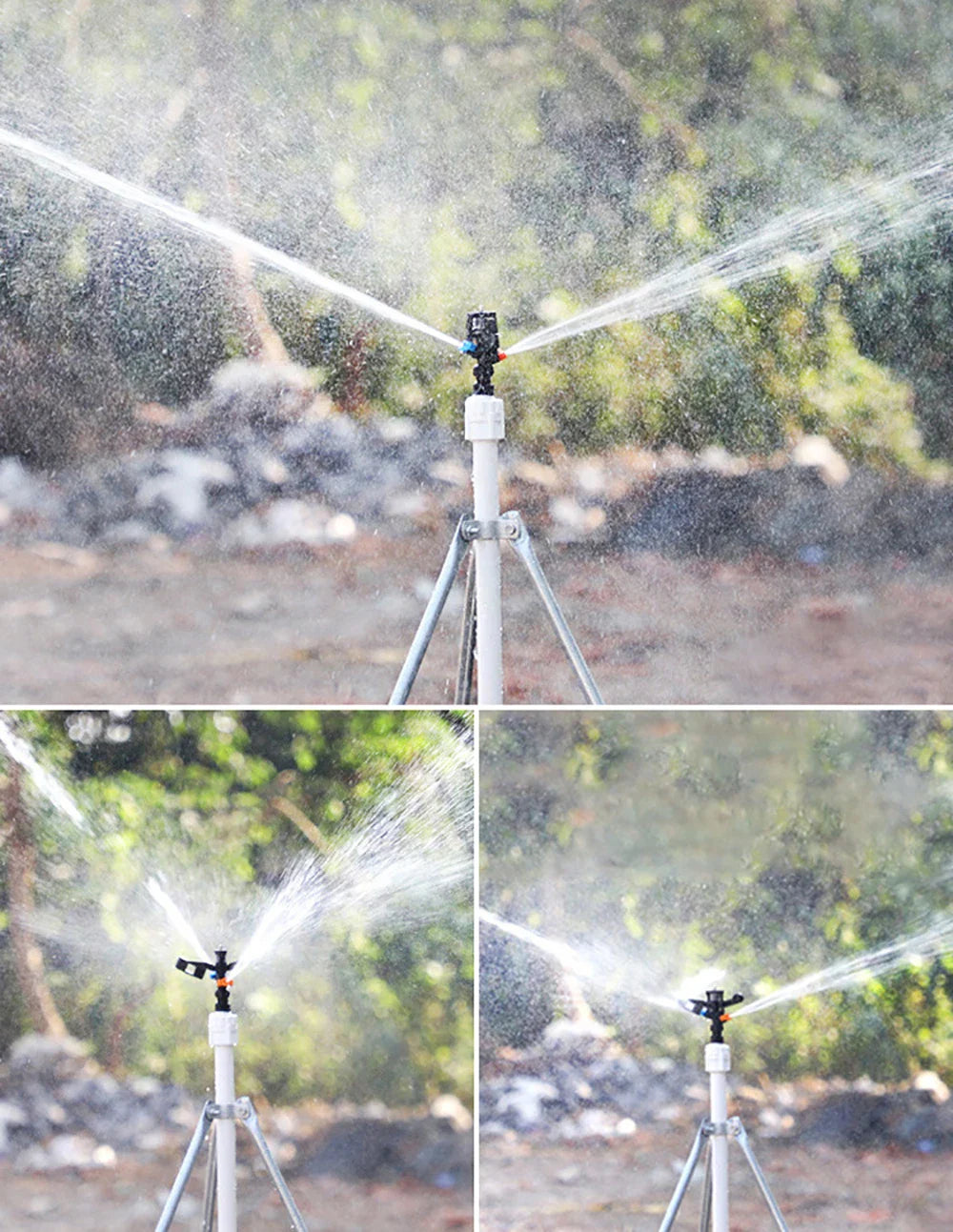 Adjustable Garden Sprinkler with Customizable Spray Angle - Perfect for Irrigation Systems
