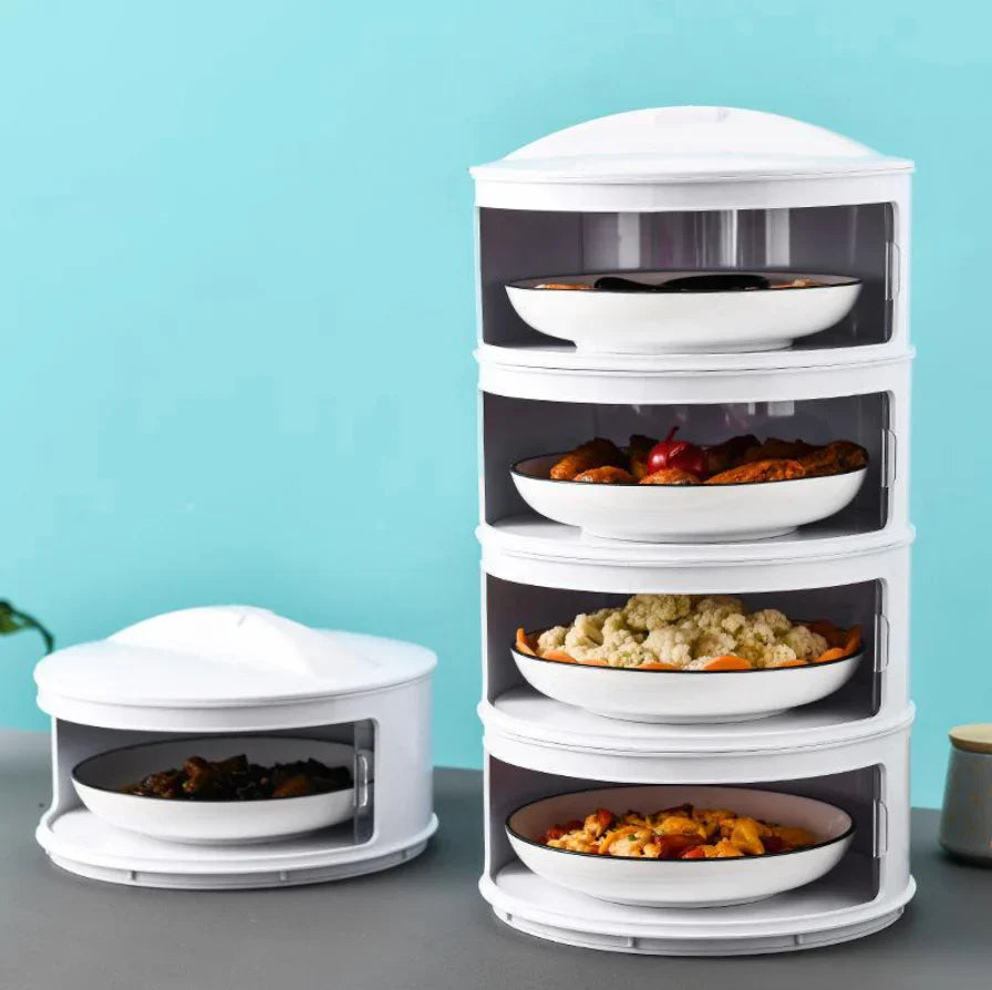 Stackable Food Storage Containers - Multifunctional and Space-Saving Storage Solution for Kitchen Organization