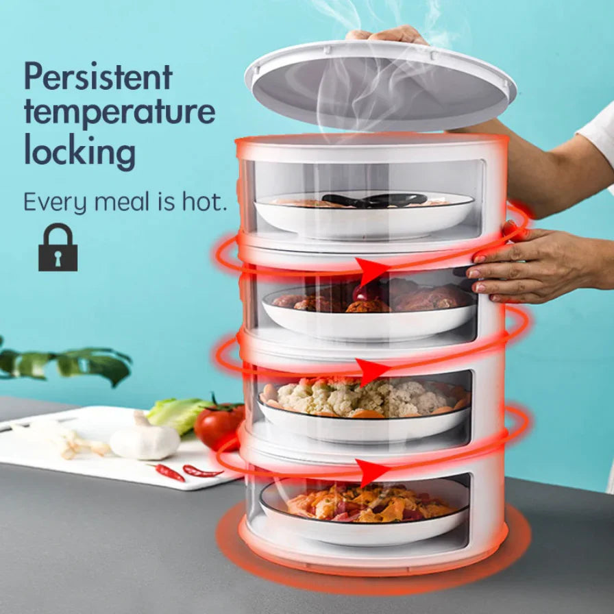 Stackable Food Storage Containers - Multifunctional and Space-Saving Storage Solution for Kitchen Organization