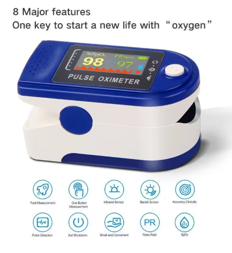 Portable Finger Pulse Oximeter