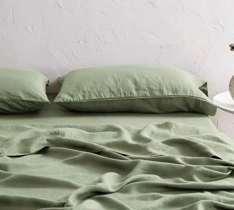 Premium Pure Linen Bed Set