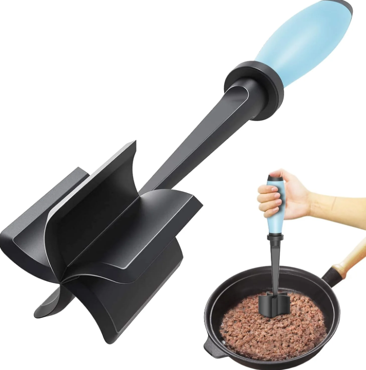 Heat-Resistant Ground Meat Masher