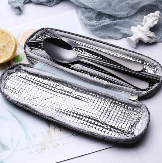 Portable Stainless Steel Cutlery Set