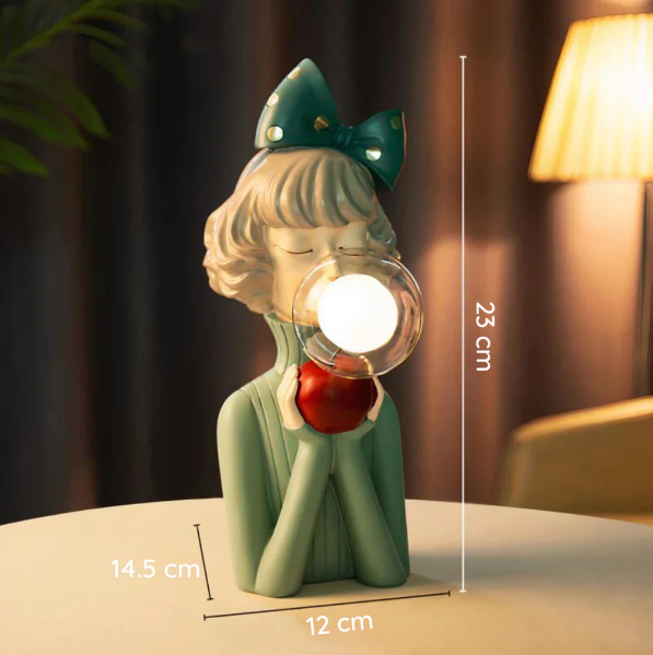 Whimsical Bubble Gum Light Sculpture