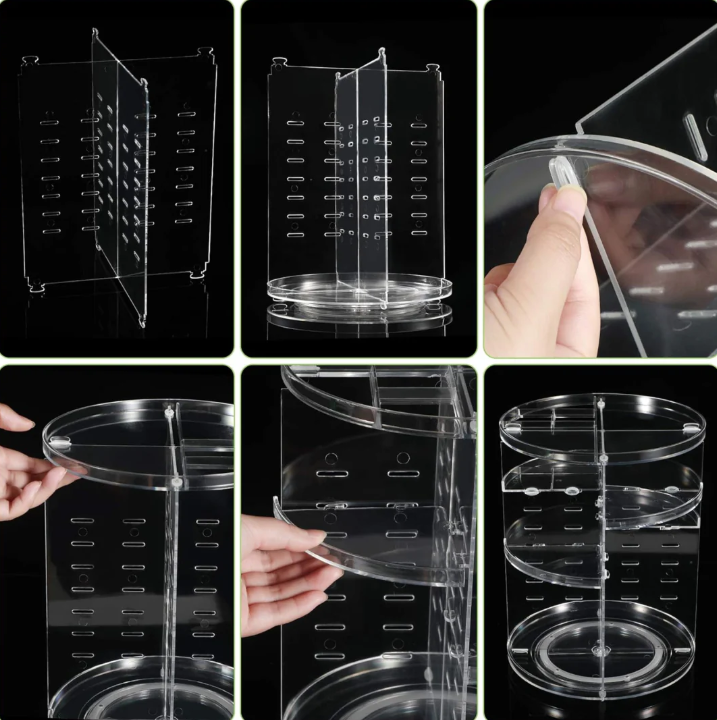 360° Rotating Cosmetic Organizer