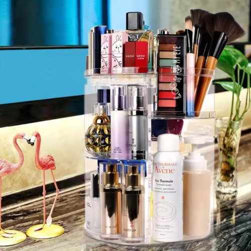 360° Rotating Cosmetic Organizer
