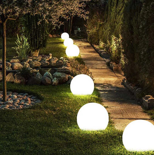 Luminous Sphere Outdoor Lamp