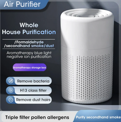 Portable HEPA Air Purifier With High-Efficiency Filtration