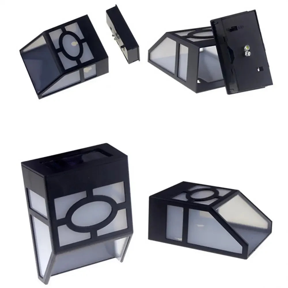 Modern LED Solar Wall Light - Stylish Outdoor Lighting for Garden and Terrace