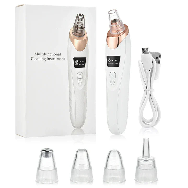 Rechargeable Blackhead Remover & Facial Cleansing Device