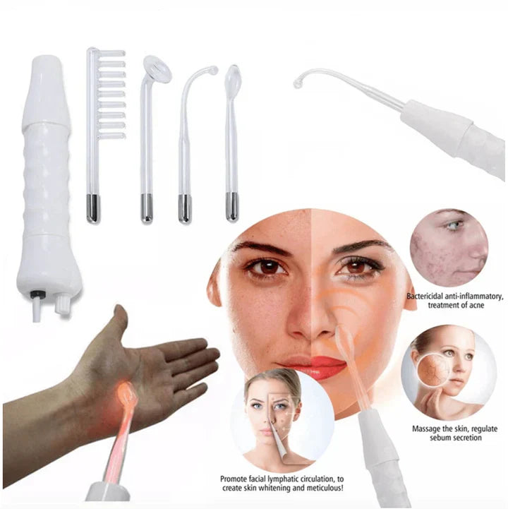 High-Frequency Facial Therapy Wand