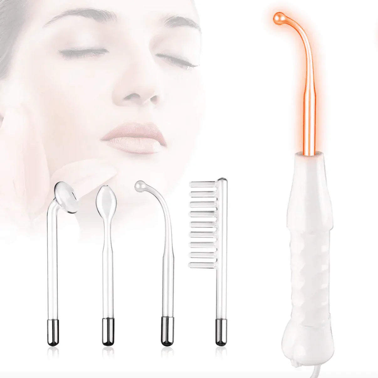 High-Frequency Facial Therapy Wand