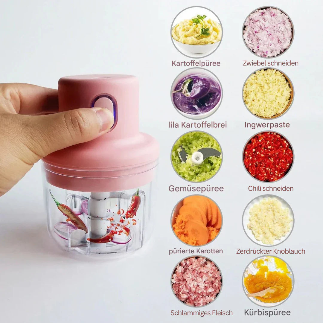 Wireless Mini Chopper – Compact Food Chopper for Spices and Veggies