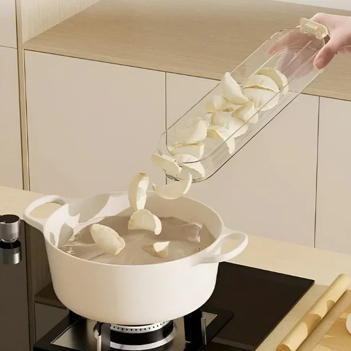 Airtight Stackable Food Storage Containers with Freshness Valve – Set of 4 for Refrigerator Organization