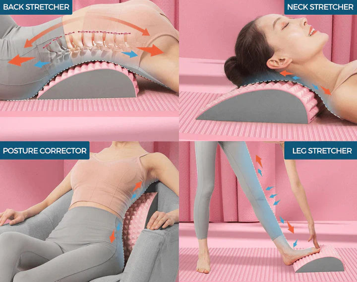 Posture Corrector and Back Pain Relief Stretcher