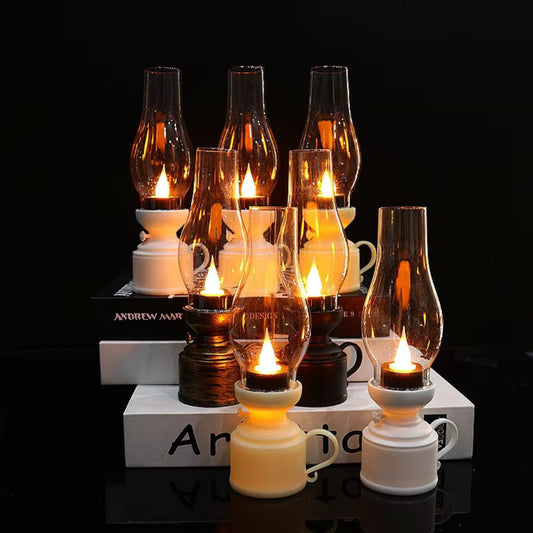 Sophisticated LED Oil Lamps