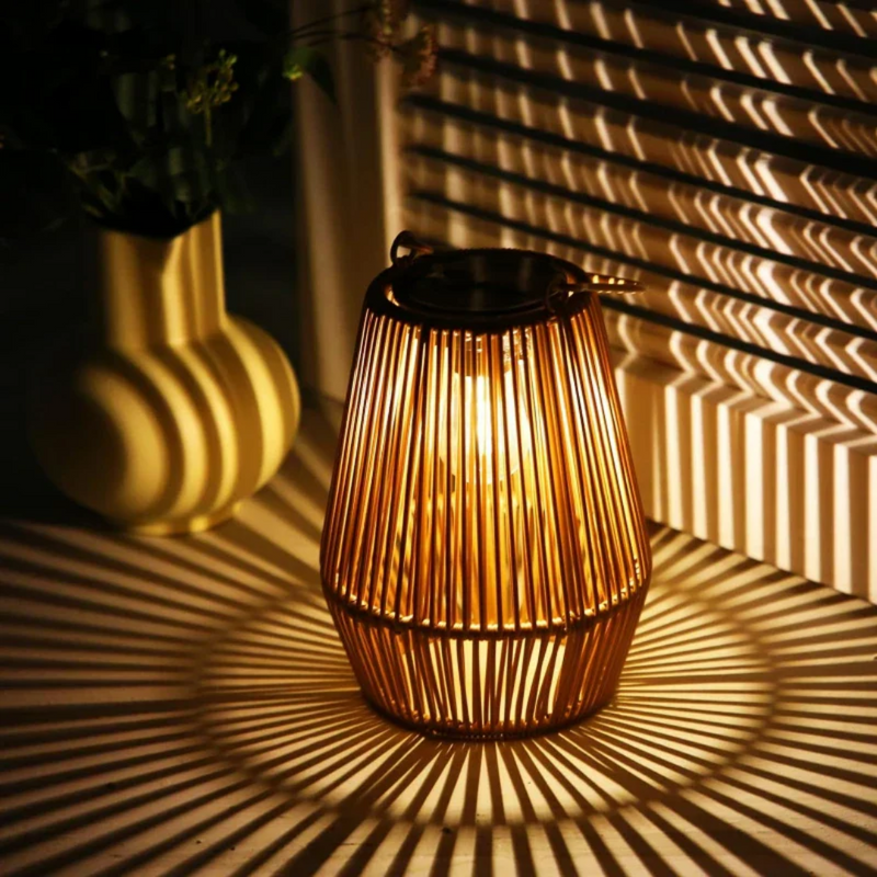 Handcrafted Weatherproof Solar Garden Lamp