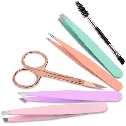 Ultimate 6-Piece Precision Tweezers Set