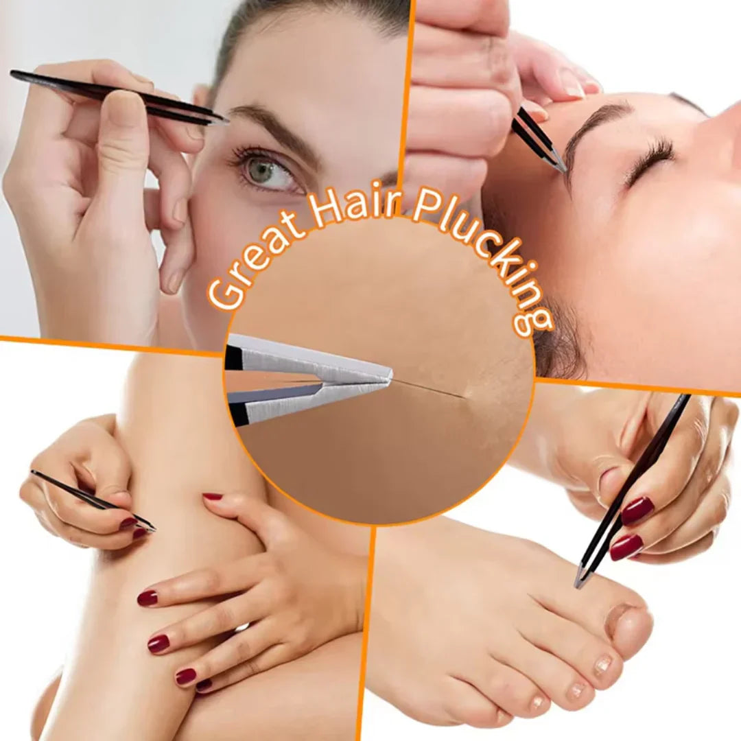 Ultimate 6-Piece Precision Tweezers Set