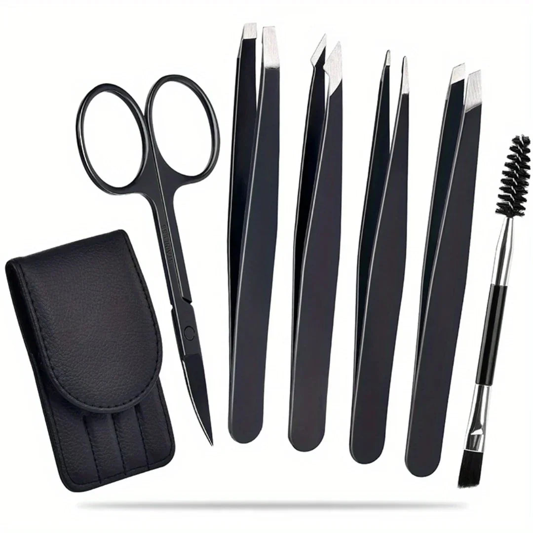 Ultimate 6-Piece Precision Tweezers Set