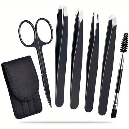 Ultimate 6-Piece Precision Tweezers Set
