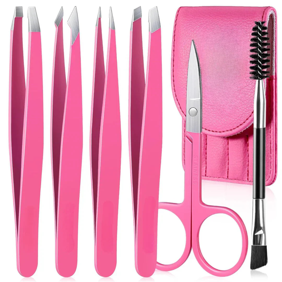 Ultimate 6-Piece Precision Tweezers Set