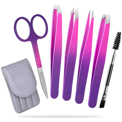 Ultimate 6-Piece Precision Tweezers Set