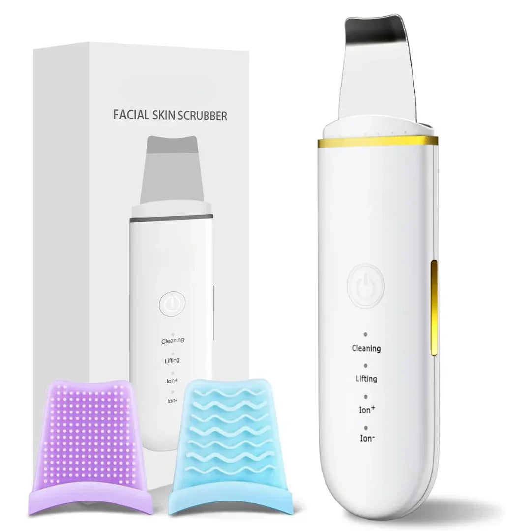 Ultrasonic Facial Skin Scrubber