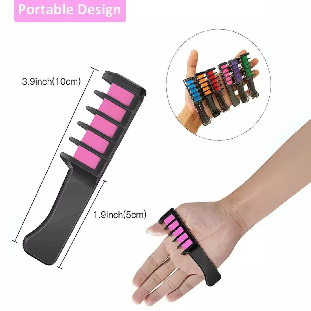Temporary Hair Chalk Stick | Vibrant & Washable Hair Colors