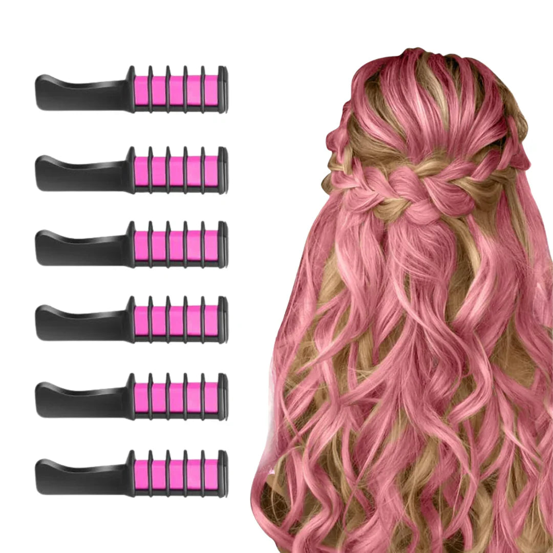 Temporary Hair Chalk Stick | Vibrant & Washable Hair Colors