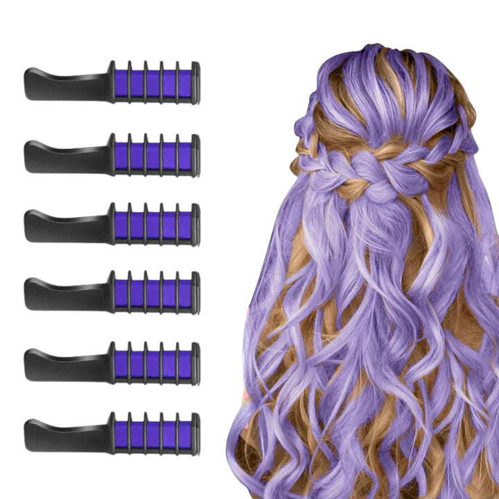 Temporary Hair Chalk Stick | Vibrant & Washable Hair Colors