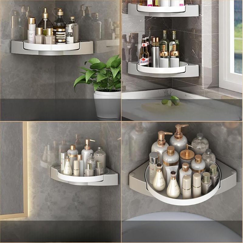 360° Rotating Shower Shelf