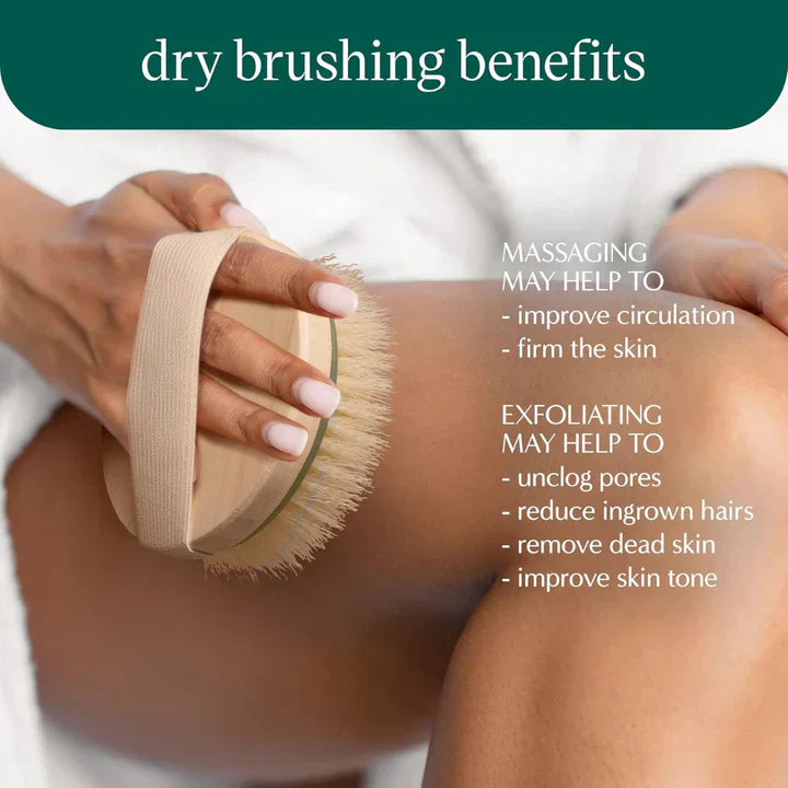 Eco-Friendly Dry Brush | Natural Exfoliation For Smooth & Radiant Skin