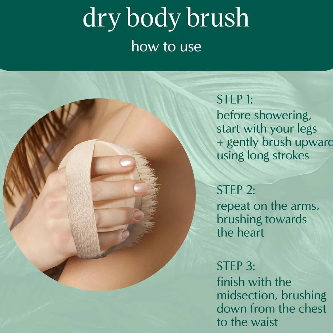 Eco-Friendly Dry Brush | Natural Exfoliation For Smooth & Radiant Skin
