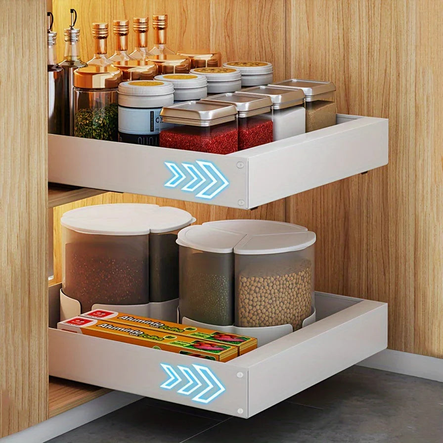 Expandable Kitchen Cabinet Organiser