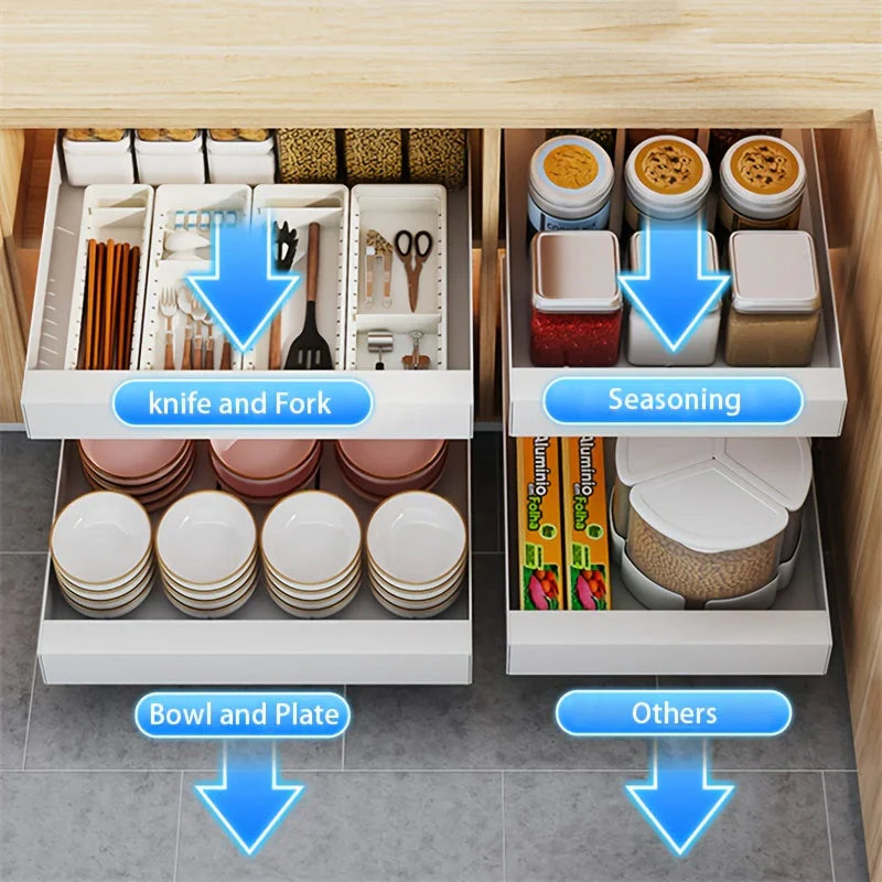 Expandable Kitchen Cabinet Organiser