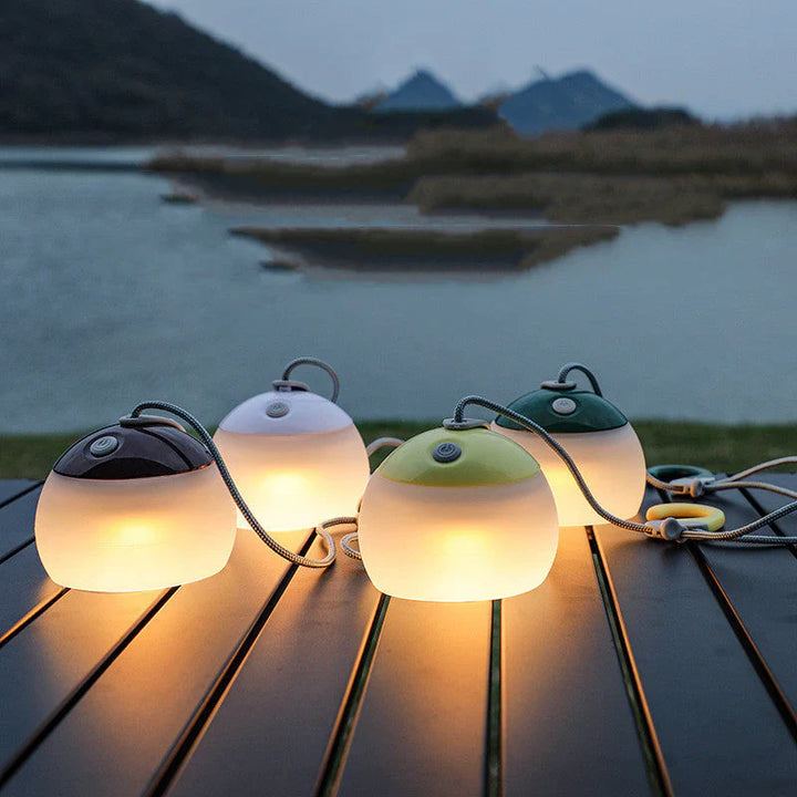 Retro LED Camping Lantern – Multi-Use Outdoor Light