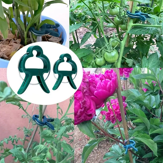 Plant Support Clip Set – Adjustable Garden Loops for Plant Care and Growth Support