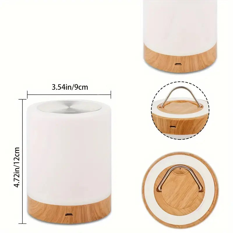 Adjustable LED Night Lamp With Modern Design And Color Changing Features