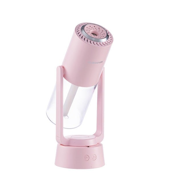 Rotating Humidifier with Automatic Tilt for Improved Air Quality
