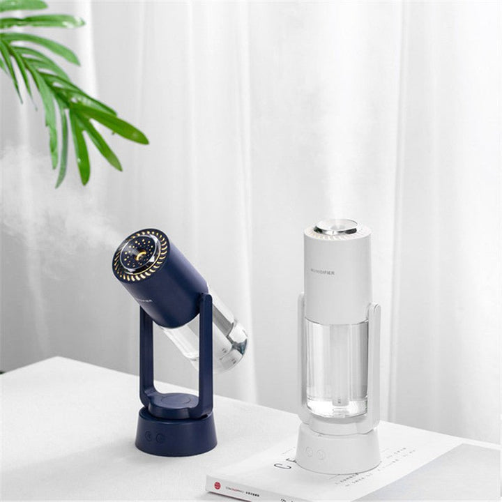 Rotating Humidifier with Automatic Tilt for Improved Air Quality