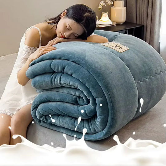 Luxury Double-Layer Flannel Fleece Winter Blanket