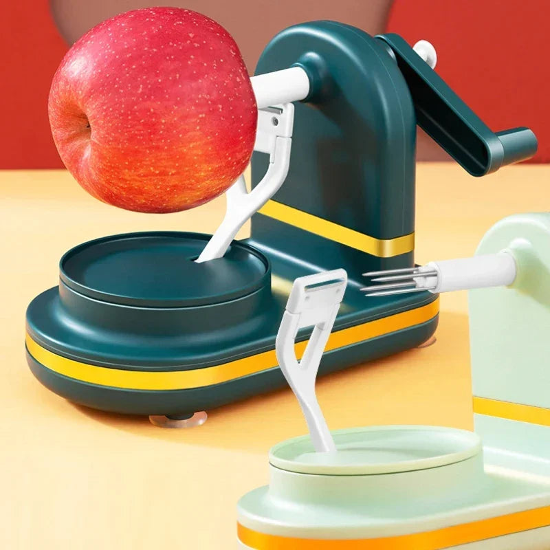 Hand Crank Fruit and Veg Peeler – Easy Apple and Potato Peeler
