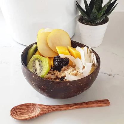 Eco Coconut Bowl Set – Natural Sustainable Serving Bowls