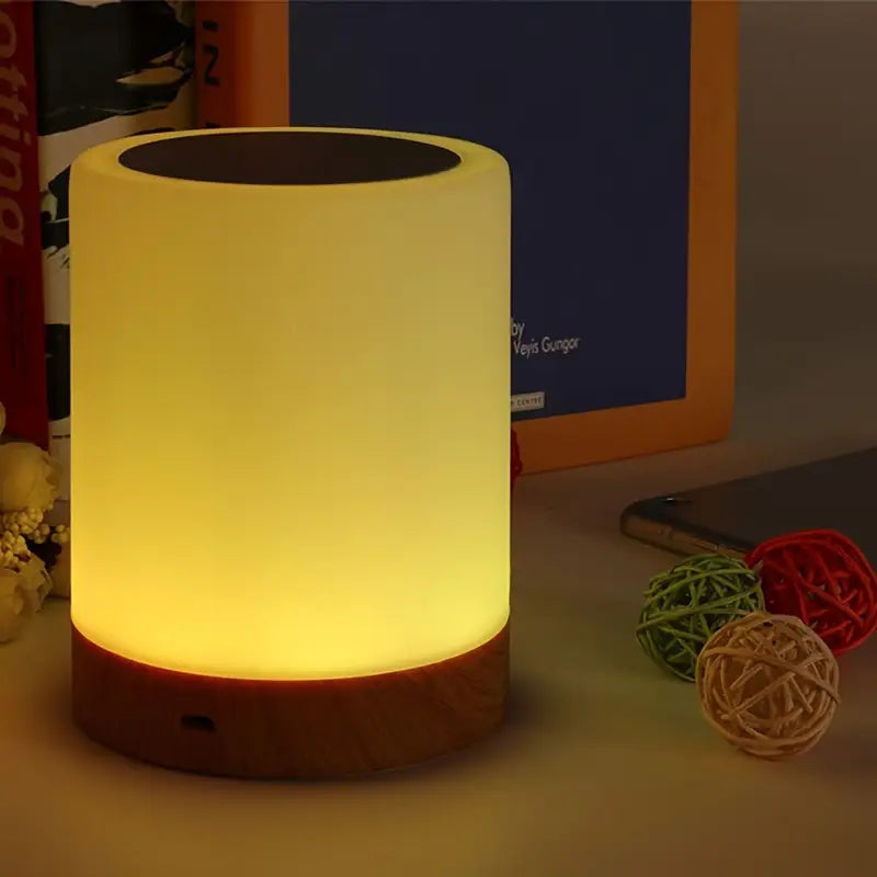 Adjustable LED Night Lamp With Modern Design And Color Changing Features