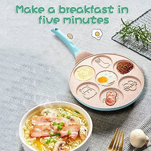 Kids Breakfast Frying Pan – Fun Egg and Pancake Mold Skillet