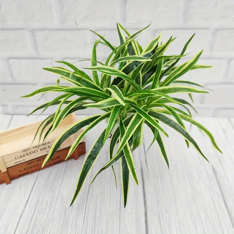 Lifelike Artificial Grass Plant in Pot – Decorative Greenery for Home and Office Décor